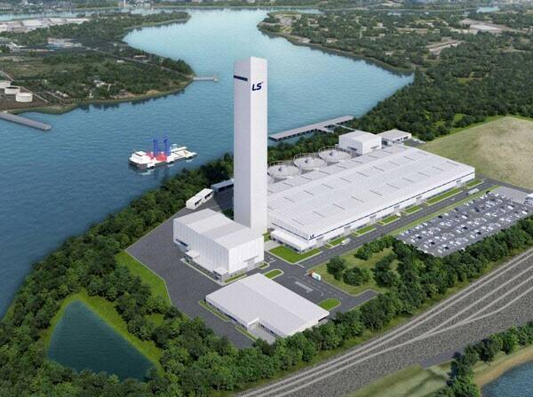 LS전선 미국 자회사, LS그린링크의 미국 버지니아주 해저케이블 공장 조감도.(사진=LS전선.)