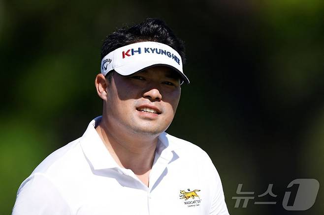 PGA 투어를 앞둔 이승택.  ⓒ AFP=뉴스1