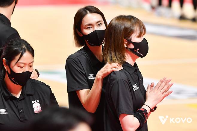 정관장 시절의 이숙자 코치. 제공 | 한국배구연맹