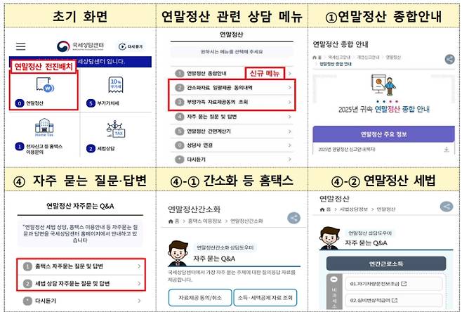 연말정산 간소화 서비스 조회 방법·오픈·기간 안내