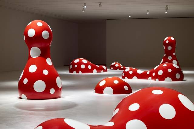 야요이 쿠사마 ‘새로운 세계를 향한 이정표(Guidepost to the New World)’. 태광그룹 제공