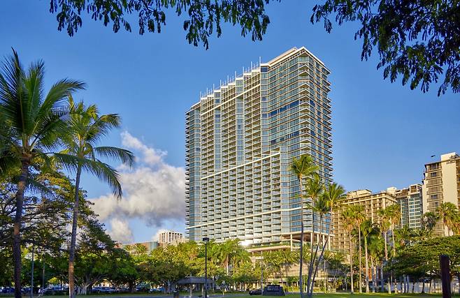카라이 와이키키 비치 LXR 바이 힐튼 외관