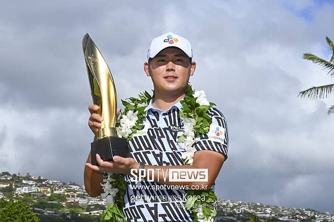 ▲ 2023 소니 오픈에서 우승한 김시우.