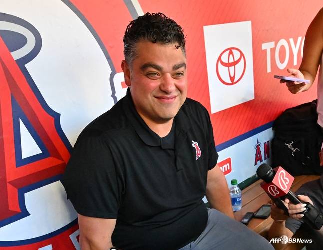 페리 미나시안 LA 에인절스 단장. /AFPBBNews=뉴스1