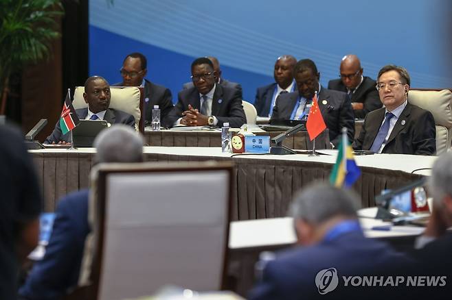 중국아프리카협력포럼 [EPA 연합뉴스 자료사진. 재판매 및 DB 금지]