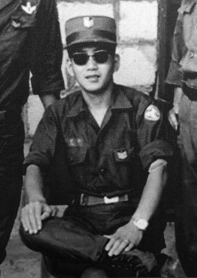 베트남전 참전 당시의 이현옥 회장.(주민욱 프리랜서)