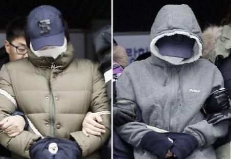 7살 아들을 때려 숨지게 한 뒤 시신을 훼손해 냉장고에 장기간 유기한 ‘부천 초등생 시신훼손·유기 사건’의 피의자인 30대 부부. (사진=연합뉴스)