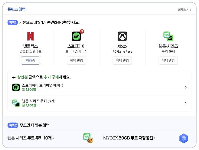 네이버 플러스 멤버십 혜택(네이버 제공. 재판매 및 DB금지)/뉴스1