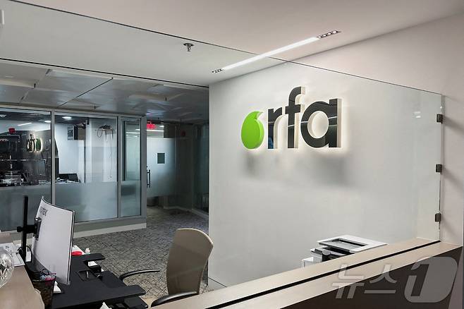 미국 워싱턴DC에 위치한 자유아시아방송 사무실. 2025.03.15 ⓒ 로이터=뉴스1 ⓒ News1 김지완 기자