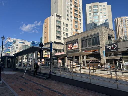 경기 성남 수정구 창곡동 '위례역사공원역'이 조성되고 있는 모습. 사진=손주형 기자