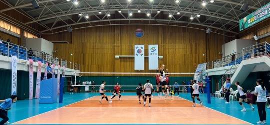 지난해 CBS배 대회  전주 근영여고-중앙여고 결승전 [한국중고배구연맹 제공]