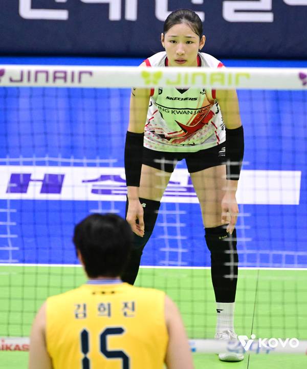 인쿠시는 이날 힘든 하루를 보냈다. 사진 제공= KOVO