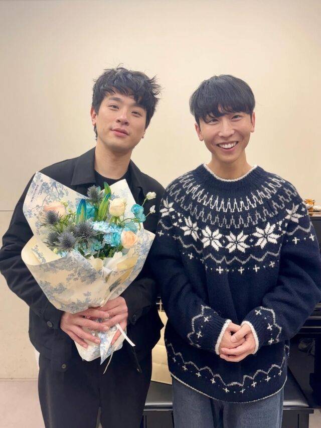 박정민이 김한솔을 자신의 연극에 초대했다. / 김한솔 인스타그램