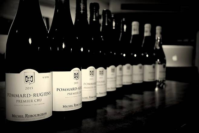 도멘 미쉘 르부르정 와인. 인스타그램