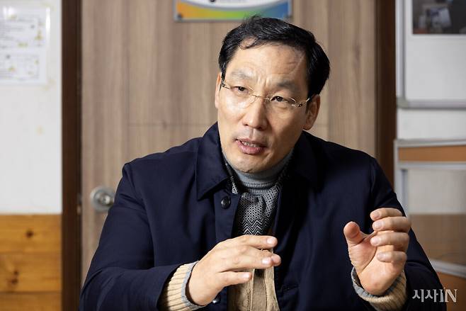 김성민 전 한국마트협회 회장은 “가격 안정성은 농민뿐 아니라 유통업체에게도 매우 중요하다”라고 말했다. ⓒ시사IN 조남진