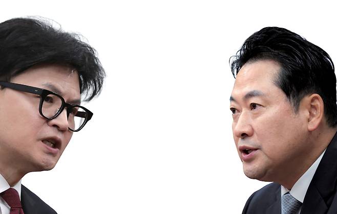 한동훈 전 국민의힘 대표, 장동혁 국민의힘 대표 ⓒ시사저널 박은숙