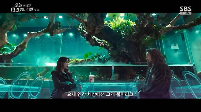 오늘부터 인간입니다만 화면 캡처