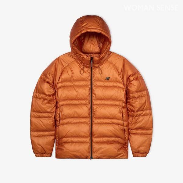 경량소재의 후드 구스 다운 패딩 재킷 27만9천원 뉴발란스