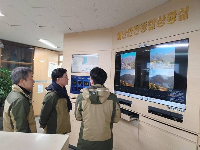 주대영 국립공원공단 이사장, 오대산 현장 점검 [오대산국립공원 제공. 재판매 및 DB 금지]
