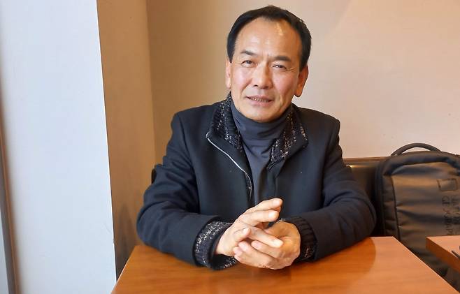 연합뉴스와 인터뷰하는 정락석 파리지성 대표 (서울=연합뉴스) 박현수 기자 = 정락석 파리지성 대표는 15일 연합뉴스와 인터뷰에서 "벽을 눕히면 다리가 되고, 마음을 모으면 길이 된다"고 말했다. 2026. 1. 15. phyeonsoo@yna.co.kr