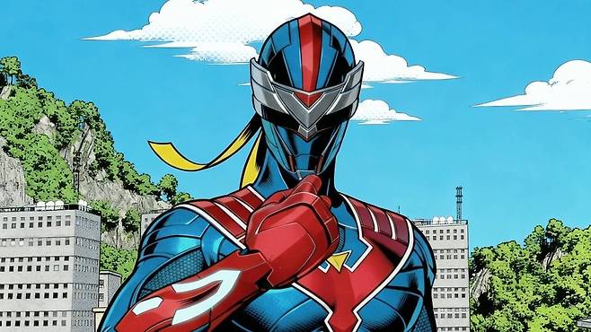 2026년 새 히어로물 '피닉스맨'이&nbsp; 3색 엔딩 장면을 소개했다. 사진=초이락