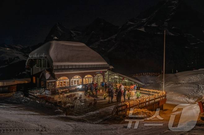 뮈렌의 렌턴 트레일(스위스관광청 제공)