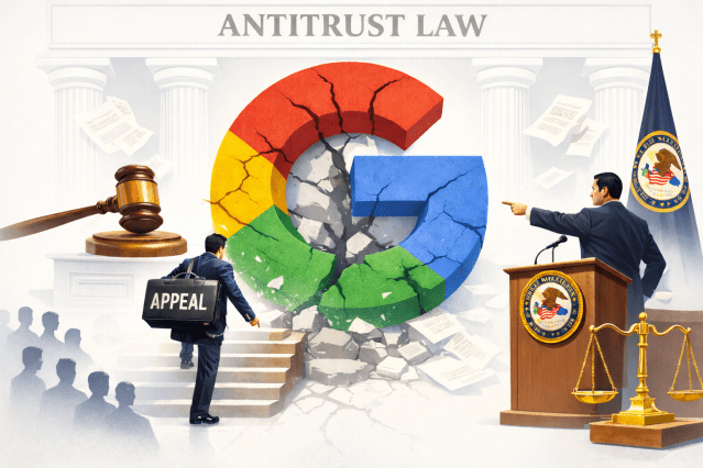 구글 항소 관련 챗GPT가 만든 이미지