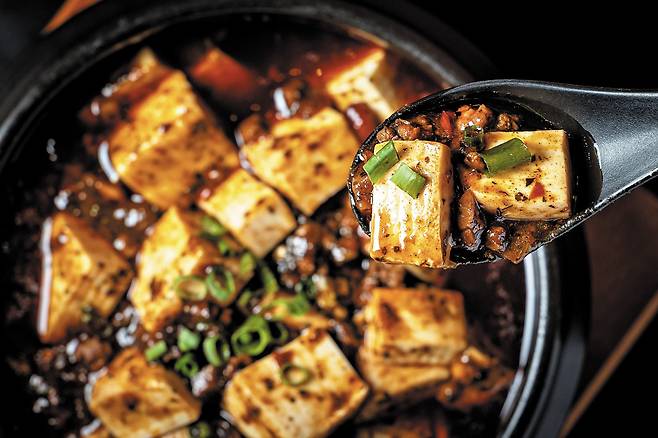 서울 강남구 ‘동방미식’의 마파두부. /이건송 영상미디어 기자