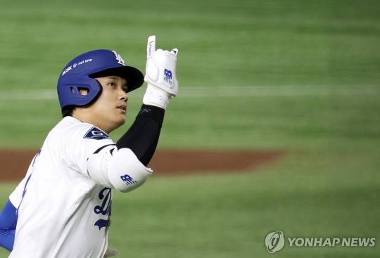 스포츠계의 아이콘이 된 미국 메이저리그 슈퍼스타 오타니 쇼헤이 [연합뉴스 자료사진]