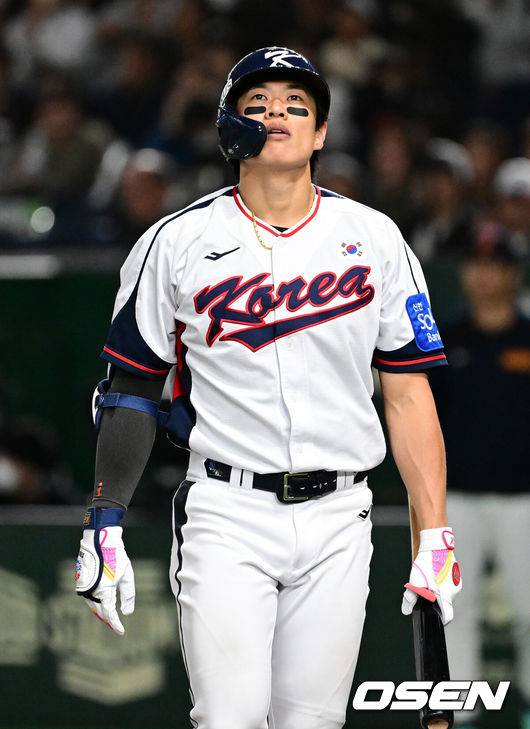 ‘이런 악재가’ 송성문 너무 의욕 앞섰나, 훈련 도중 옆구리 부상→4주 재활…WBC 출전 장담 못한다