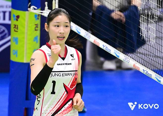 ▲ 정관장 인쿠시 ⓒKOVO