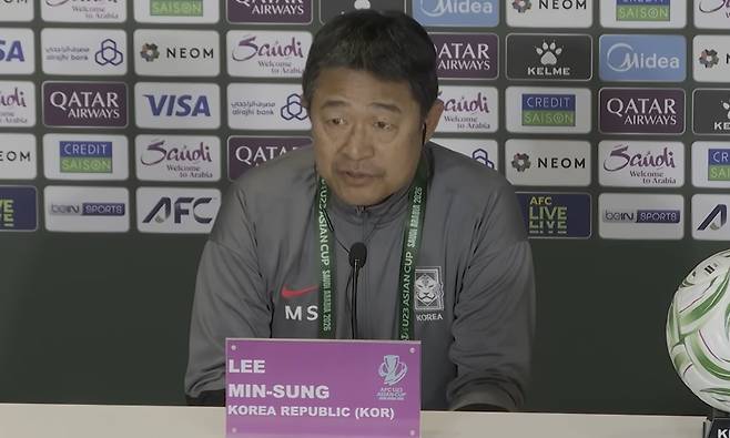 하늘이 준 기회 이민성 감독도 알고 있다…8강 탈락하면 더는 어렵다