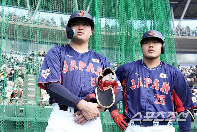 2023년 WBC에서 주축타자로 활약한 무라카미와 오카모토는 이번 겨울 메이저리그 진출에 성공했다. 이번 WBC에서 주축 타자로 활약이 기대된다. 사진출처=일본야구대표팀 홈페이지