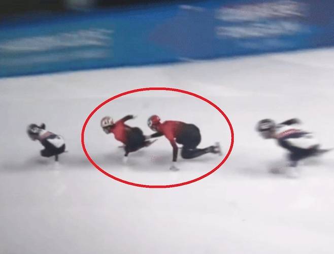 '엉덩이 쓱' 밀어주고 金?... 린샤오쥔, 1년 전 '조작 논란' 다시 떴다