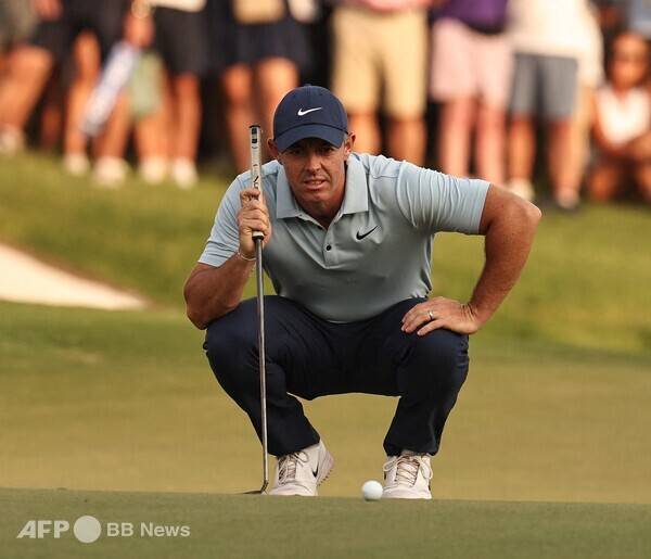 2026년 DP월드투어 두바이 인비테이셔널에 출전한 로리 맥길로이(북아일랜드). 사진제공=ⓒAFPBBNews = News1 (사진을 무단으로 사용하지 마십시오.)