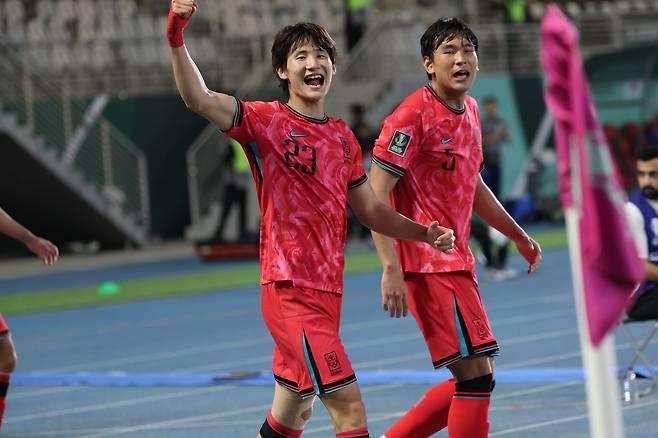 이민성호, 호주 꺾고 U-23 아시안컵 4강행...한일전 성사