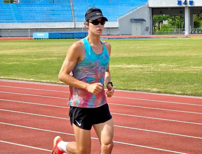 훈련하는 연성호 코치. 연 코치 제공