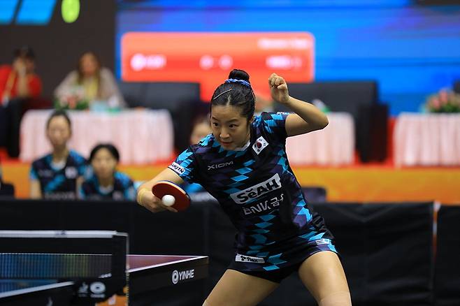 신유빈.   대한탁구협회 제공