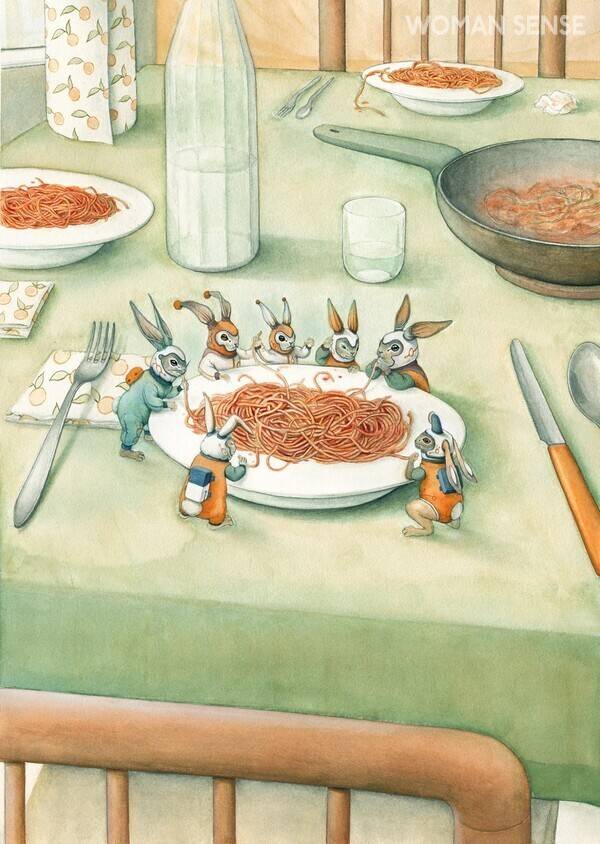 알레시오 알치니 Alessio Alcini, 이탈리아, 풍성한 점심 식사, 사진=CCOC