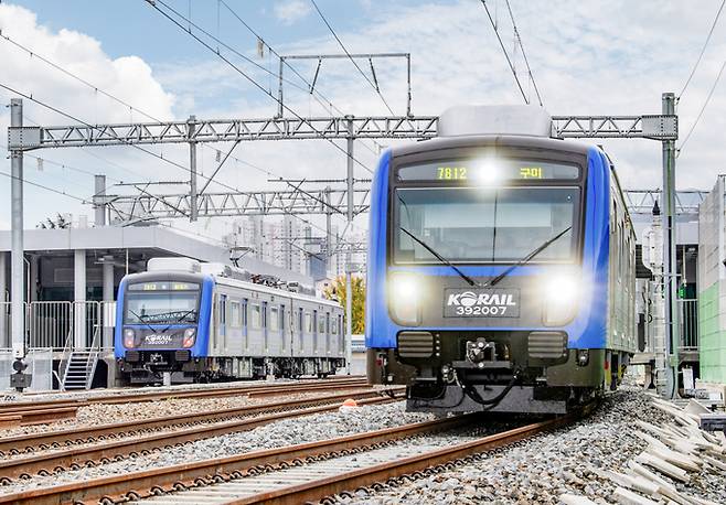 ▲ 구미역으로 들어오는 대경선 모습. 경북일보DB