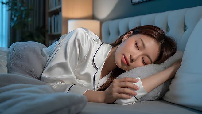 숙면은 단순히 오래 자는 것을 넘어, 충분한 시간 동안 깊고 질 좋은 잠을 자는 것을 말한다｜출처: 클립아트코리아