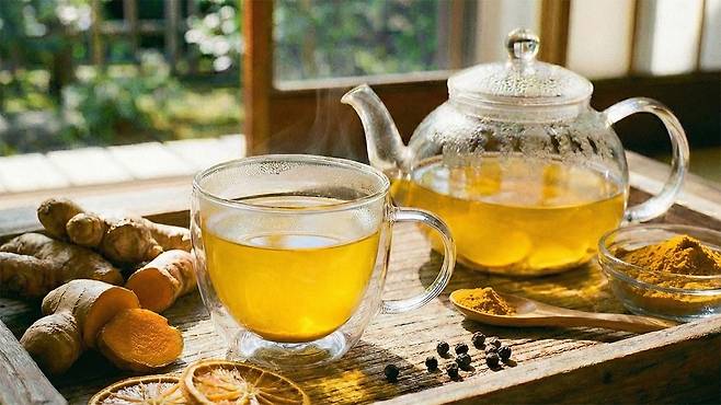 강황은 항염증·항산화 효과가 있다｜출처: Gemini 생성