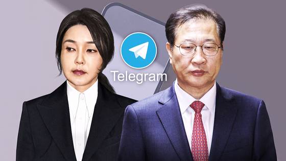 김건희 씨(왼쪽), 박성재 전 법무부 장관.〈사진=JTBC 보도화면 캡처〉