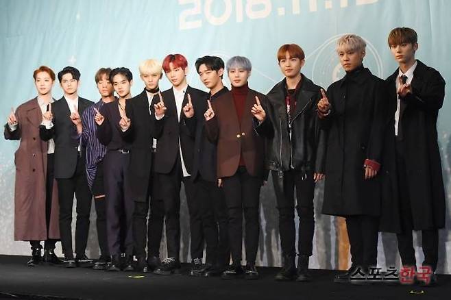 그룹 워너원. ⓒ스포츠한국 DB