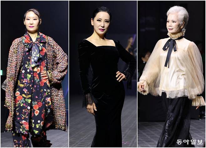 19일 서울 용산구 그랜드하얏트 서울그랜드 살롱에서 설영희 패션디자이너의 ‘들꽃청소년자립돕기 자선패션쇼’가 열렸다. 전영한 기자 scoopjyh@donga.com