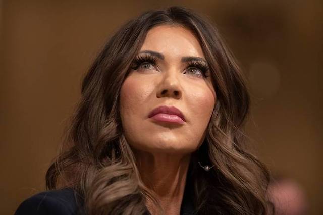 크리스티 놈 국토안보부 장관. AP 연합뉴스