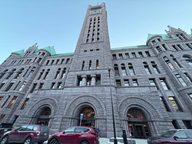 14일 미국 미네소타 미니애폴리스 시청사. 미니애폴리스=박지연 특파원