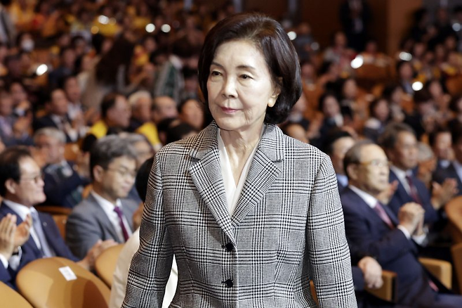 Hong Ra-hee, honorary director of the Leeum Museum of Art (Newsis)