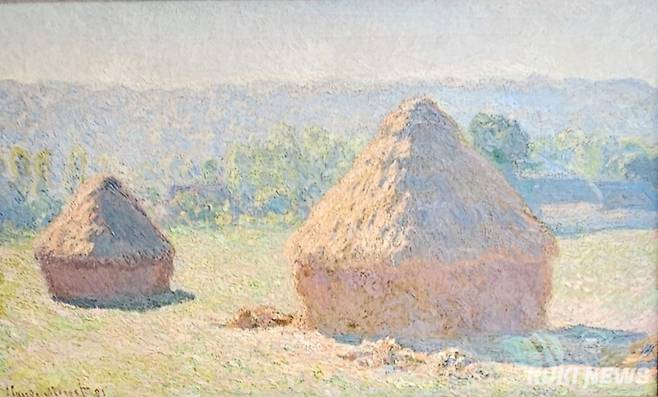 클로드 모네, 밀짚 더미, 1891년 여름 끝자락, 캔버스에 유채, 오르세 미술관