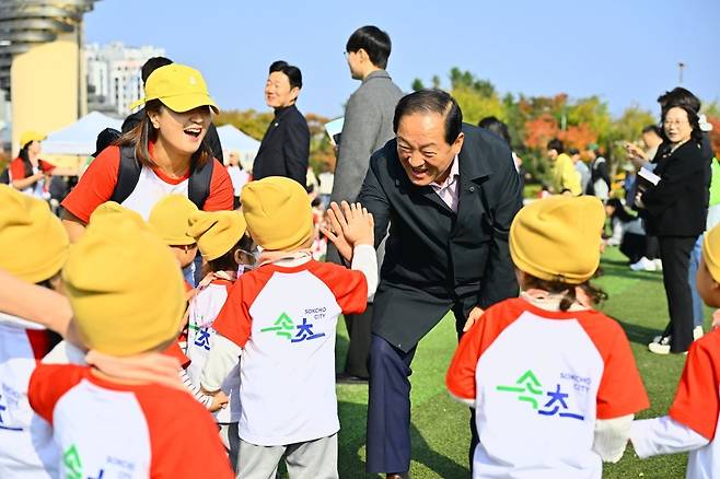 속초시 어린이집 새싹축제. 속초시 제공
